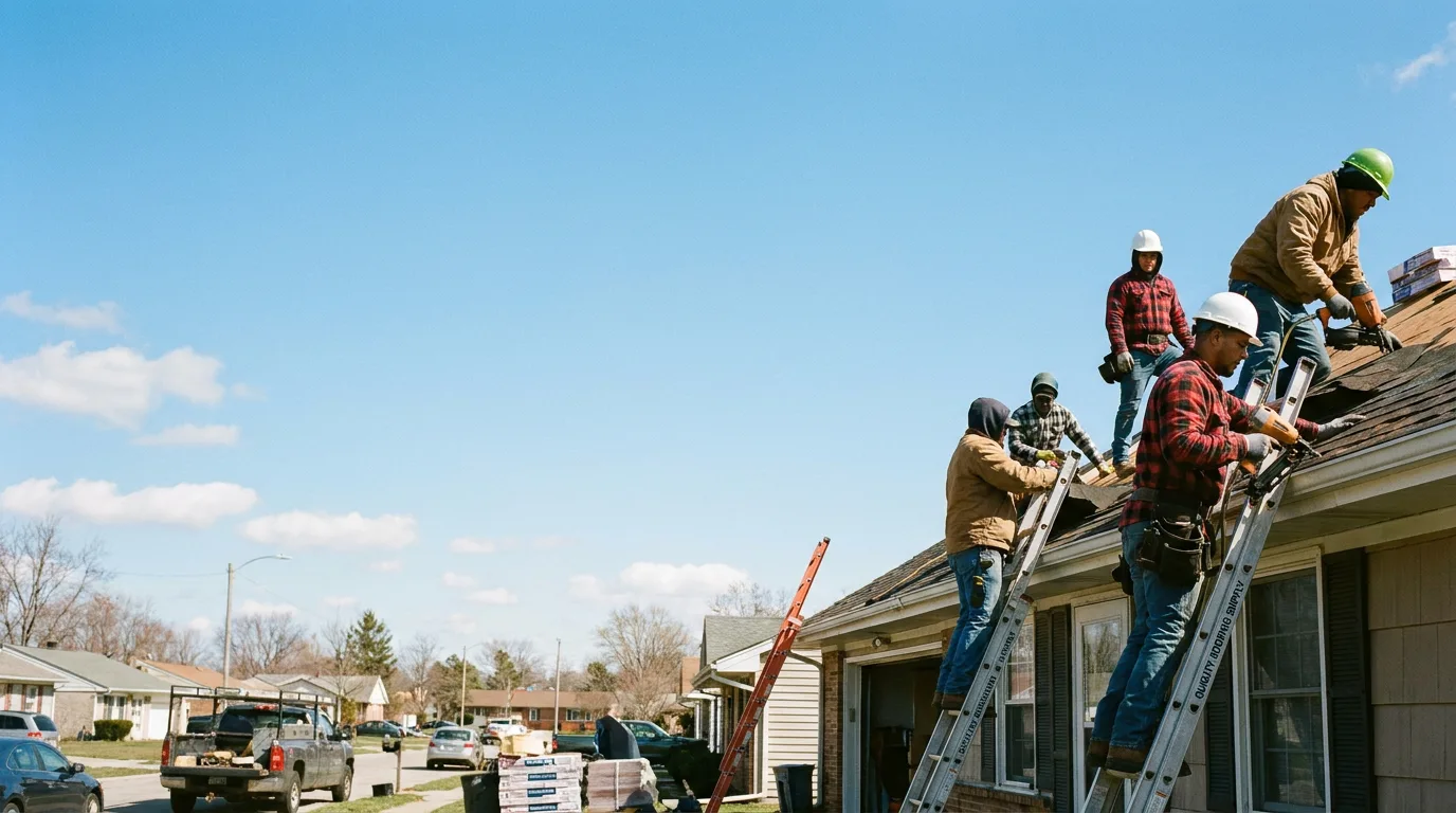 Roofing in Mill Shoals, IL near me
